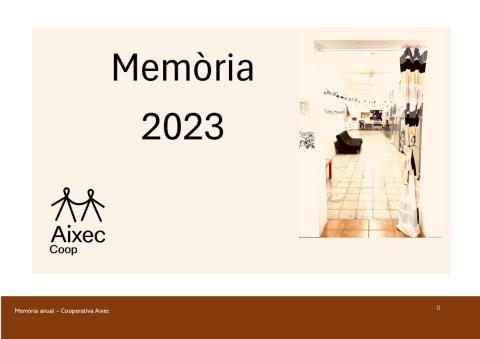 Memoria 2023